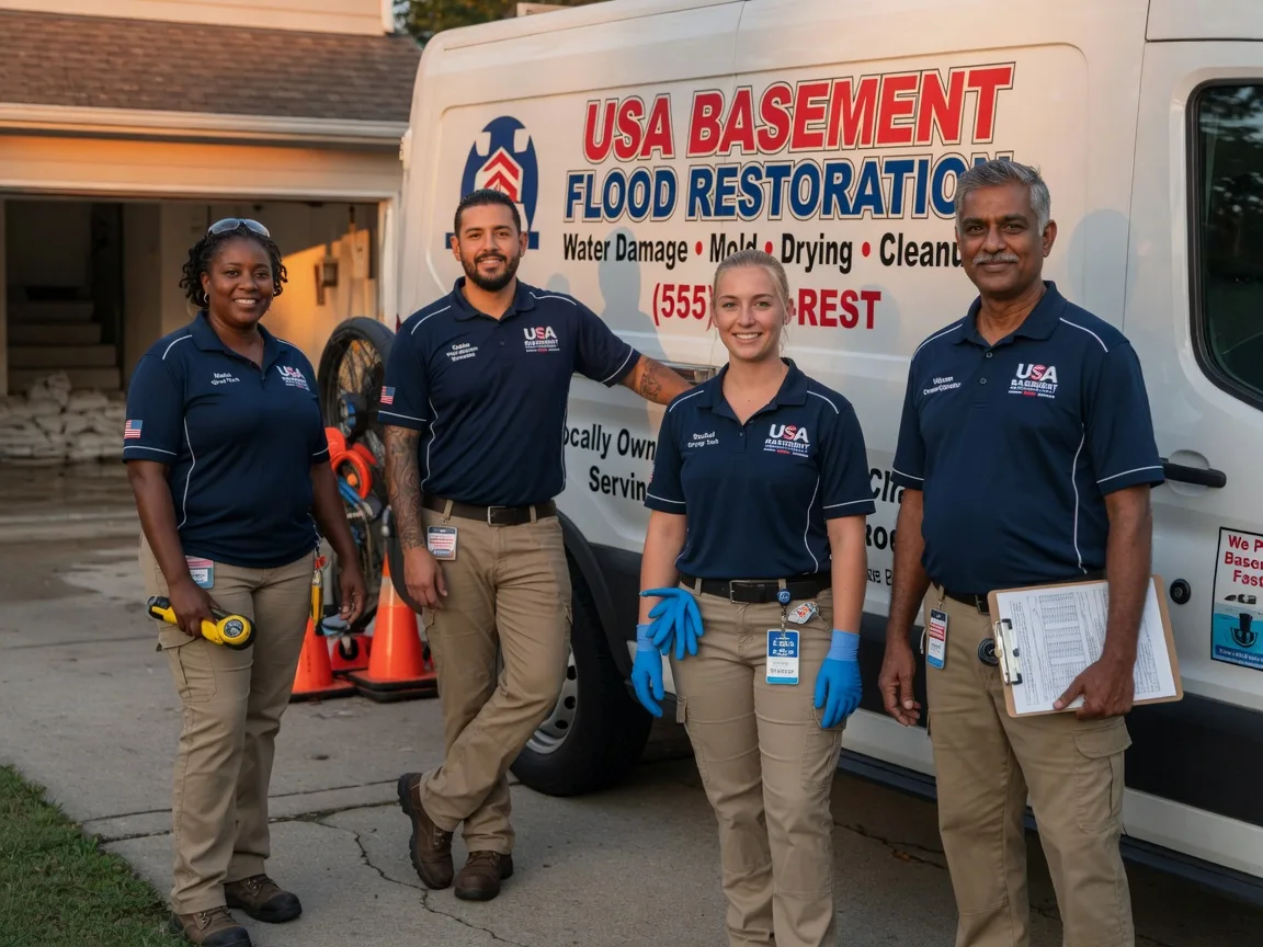 Basement Flood Cleanup company in Louin, MS